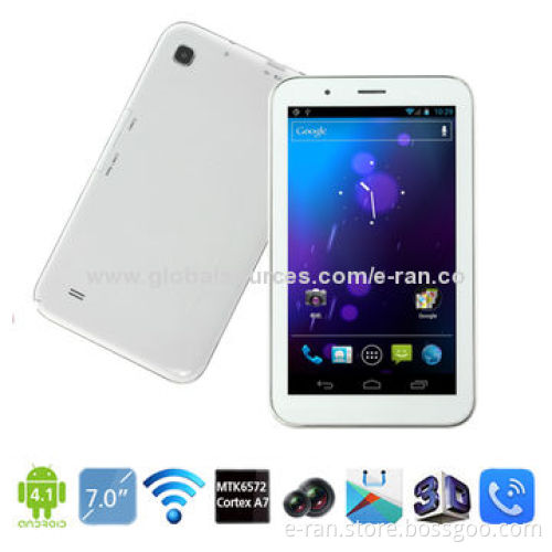 Hot-selling 3G Tablet Phones with MTK6572 Dual-core, Support GPS/Bluetooth/Dual-camera